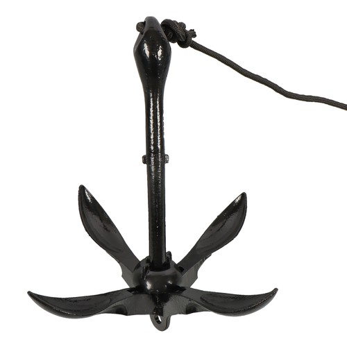 Fit For Grapnel Boat Marine Kayak Anchor Set Black Folding 7.05LB 2-Pack - 第 7/15 張圖片