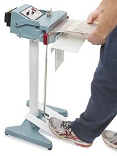 Pack of 1 Foot-Operated Impulse Sealer - 12" For Poly Bags