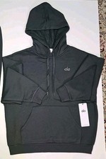 Brand New Alo Accolade Hoodie Size Medium - Charcoal Green - Awesome  