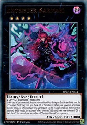 Exosister Karmael (V.1 - Ultra Rare) - Burst Protocol (Ultra Rare) [BPRO-044]