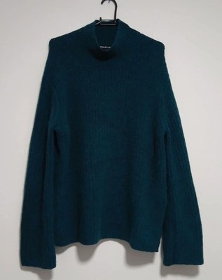 Whistles 40% Wolle türkis Rippstrick Pullover Pulli Gr. XS