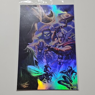 Marvel Limited Edition Numbered Poster Loki Thor Iron Man Ant-Man Wasp