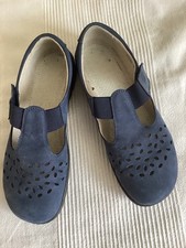 Helvesko Schuhe Blau, Frühjahr, Mary Jane, 40 neuwertig