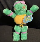 Vintage 1989 Ace Novelty TMNT Donatello Teenage Mutant Ninja Turtle Toy-WITH TAG