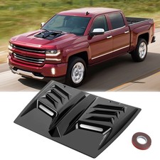 Air Flow Intake Hood Scoop Vent Bonnet Cover Decor For Chevy Silverado 1500 2500