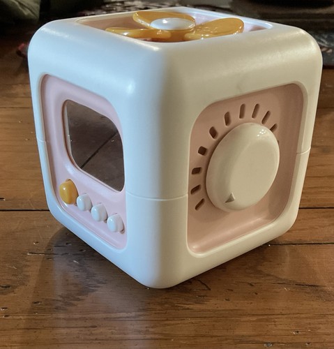 Tiba Toes Busy Cube Toddlers 1-3 Years Learning/Sensory Toy- Lightly Used