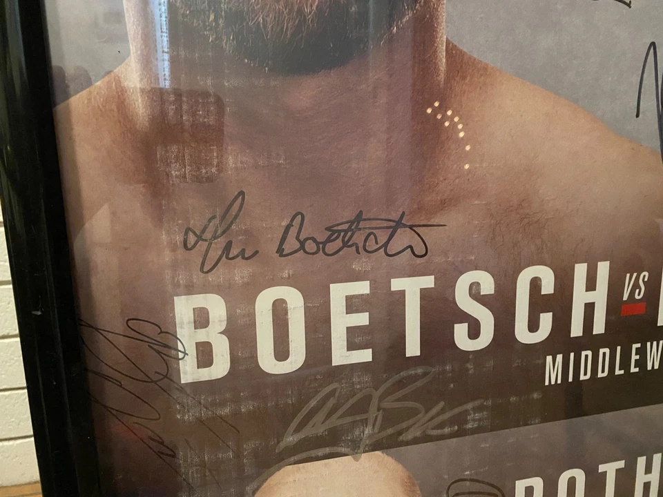 UFC Fight Night New Orleans (#68) - Boetsch vs. Henderson - SIGNED BY FULL CARD - Image 2 of 4