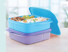 Tupperware Eco+ Pausen-Box 550 ml Brotzeit Lu...