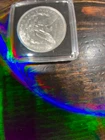 1921 Morgan silver dollar with free shipping
