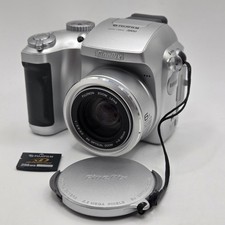 FUJIFILM FinePix 3800 Silver 3.2MP Digital Camera 6x Optical Zoom w/Cap - 6030