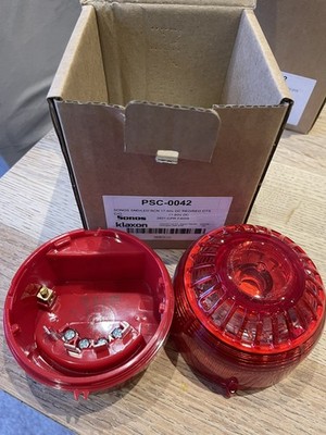 PSC-0042 KLAXON SONOS RED SOUNDER 17-60V DC BRANDNEU Brandmeldegerät Echolot Leuchtfeuer