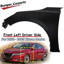Front Fender Driver Side For 2020 2021 2022 2023 2024 2025 Nissan Sentra Primed