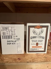 George T Stagg BTAC And Pappy 12 Year Lot B Bourbon Box Empty