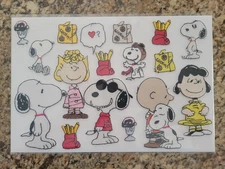 SNOOPY from the PEANUTS gang Embroidery Patches Set of 17 (Sew-On - Not Iron-On)