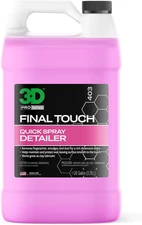 Final Touch Quick Detail Spray - Easy Spray On, Wipe off Showroom Shine 1 Gallon
