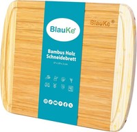 Blauke® Schneidebrett Aus Holz Mit Saftrille (37X29Cm) ? GroßEs Bambus K
