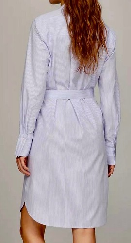 Vestido para mujer TOMMY HILFIGER manga larga a rayas $99 - Imagen 2 de 3