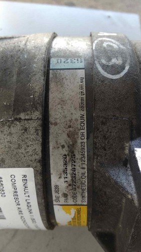 6560630 klimakompressor 96075 RENAULT LAGUNA II BG0 1.9 DCI DIESEL CAT 2001