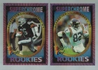 1993 Wild card Super Chrome Rookies Rocket / Quadry Ismail Vikings / Raiders
