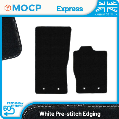 Express with White Pre-Stitch Trim Car Mats to fit Jaguar F-Type Alternative ...