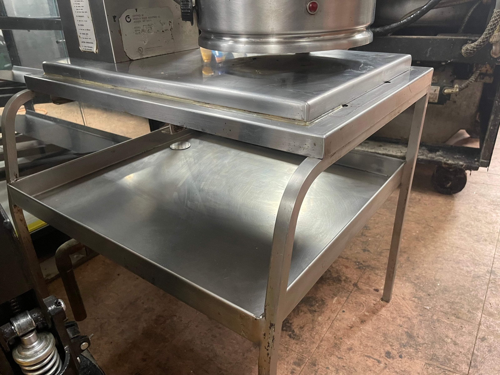 Used Groen TDB/7-40 Electric Tilting Stainless Steel Steam Kettle 40qt 208V 3Ph