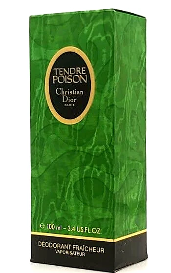 TENDRE POISON DIOR Perfumed Deodorant Spray 100ml. 3.4oz.NEW
