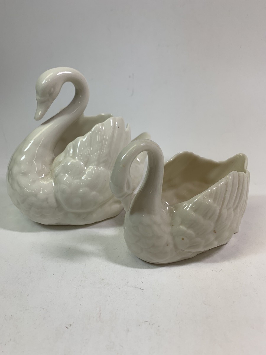 Set Of Lenox Swans Green Mark 1906-1930 | eBay