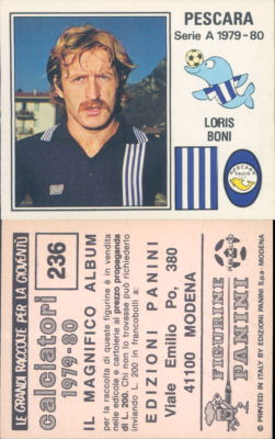CALCIATORI 1979/80 Panini 1980 - Figurina-Sticker Nr. 236 - PESCARA - BONI *NEU