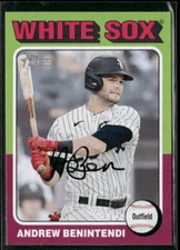 2024 Topps Heritage #450 Andrew Benintendi Chicago White Sox