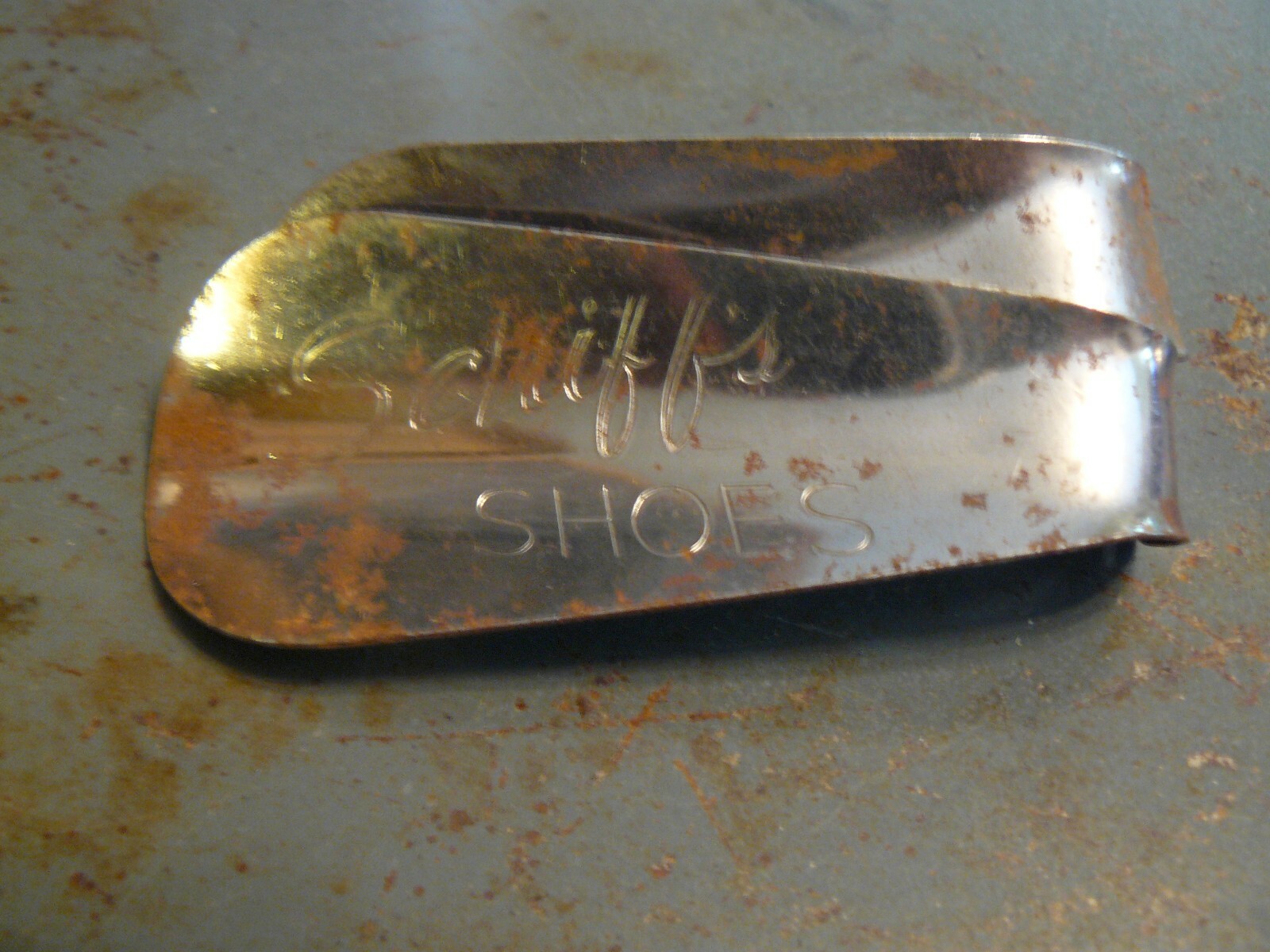 7 Shoe Horns Vintage Advertising Metal Gem