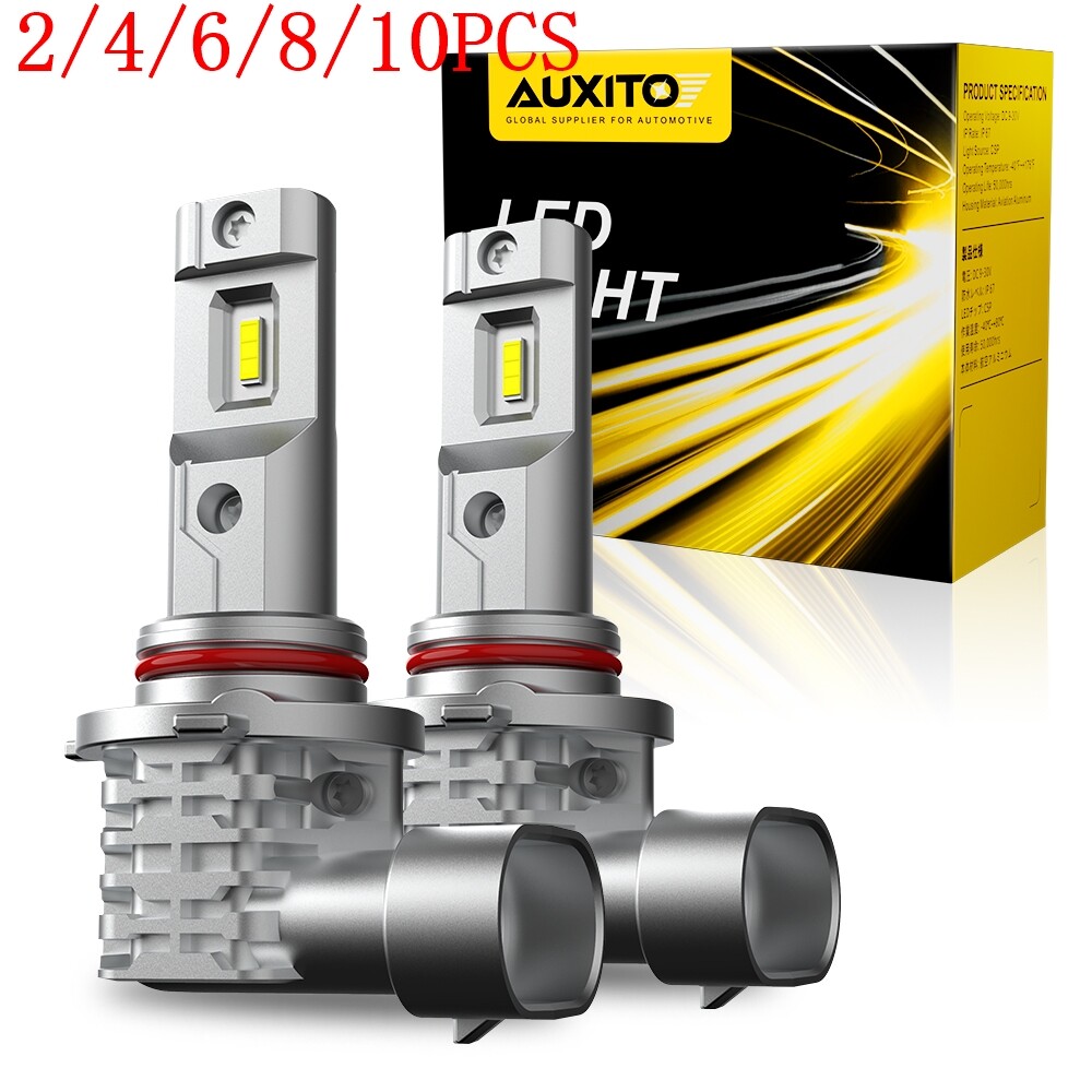 Kit de bombilla SUPER BLANCO 9005 HB3 LED antiniebla conducción coche DRL alta potencia trabajo 2/4X