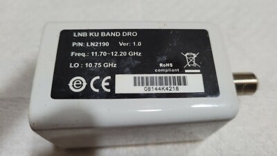 LNB KU BAND DRO LN2190 VSAT TVRO Broadcast 12.25~12.75 GHz 
