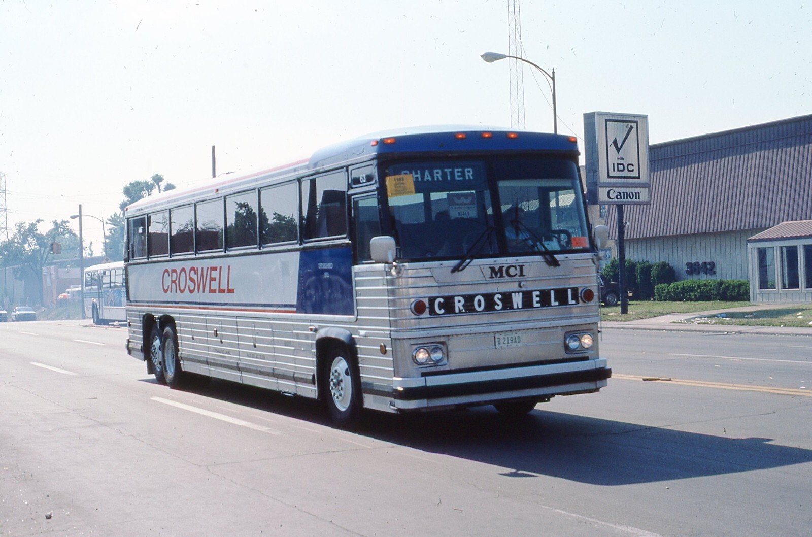 Original Bus Slide Croswell Charter MCI Bus 63 1988 30 eBay