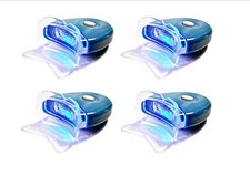 4 -NEW LED Blue Plasma Hands-free Teeth Whitening Accelerator Light w/ Batteries