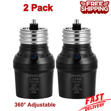 2 Pack Automatic Dusk to Dawn Light Socket, L...