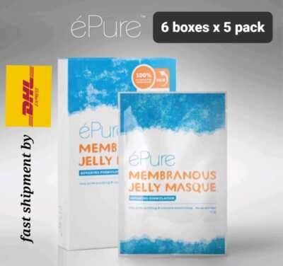 6boxes x 5pcs Epure Membranous Jelly Masque firming, whithening,brightening skin