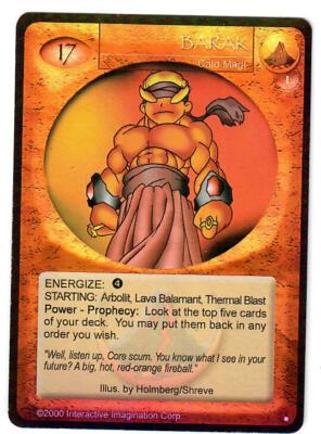 TC 46 Magi Nation Duel ''Barak'' Foil