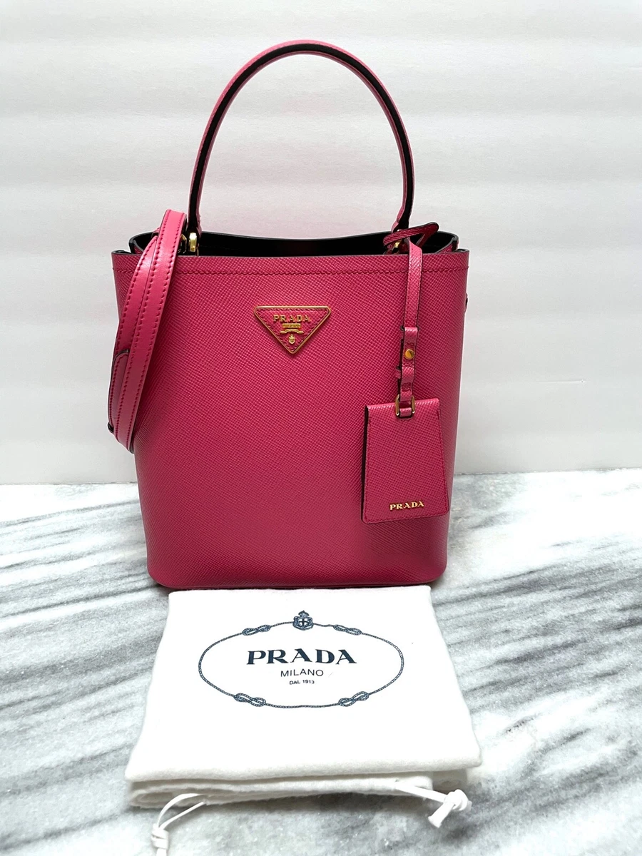 Prada, Bags, Medium Saffiano Leather Prada Panier Bag