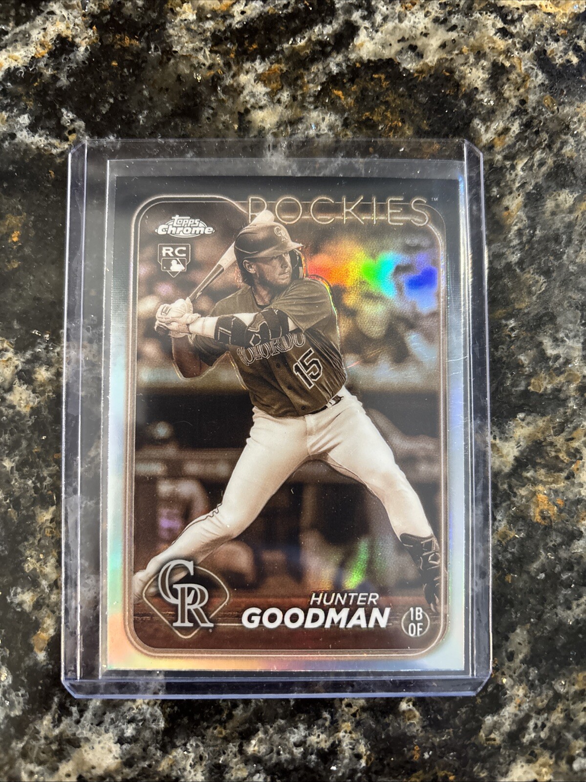 2024 Topps Chrome - Sepia Refractor #99 Hunter Goodman (RC)