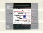 EST_380 2007 Estonia flowers railway Deportation memorial Day SHEET MNH