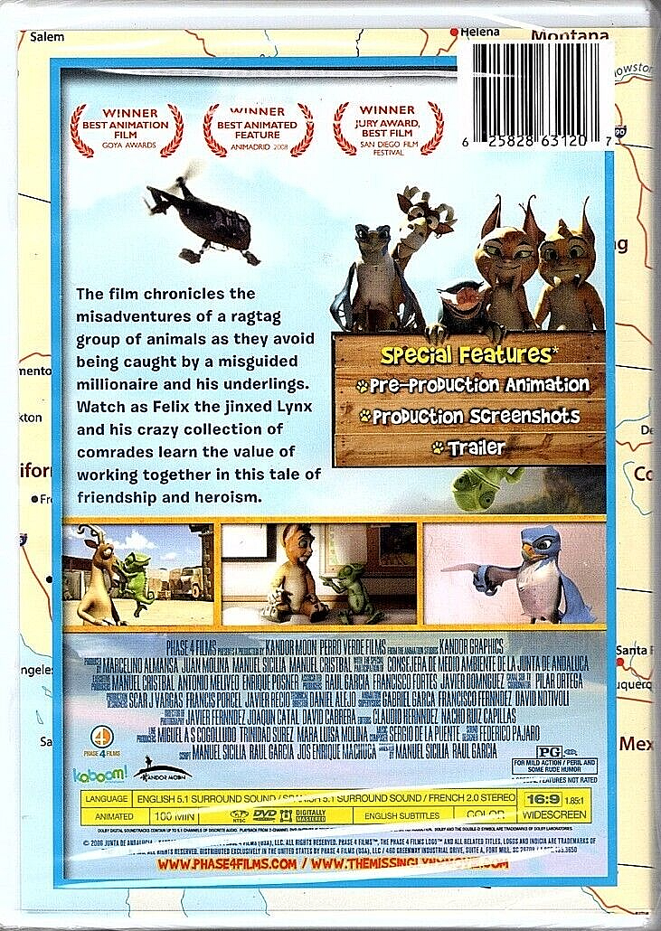 Road Trip Ready: The Missing Lynx [DVD, 2006, Widescreen] New