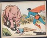 Superman Gum Inc. card #42 DANGER IN THE JUNGLE 1940 R145 OR