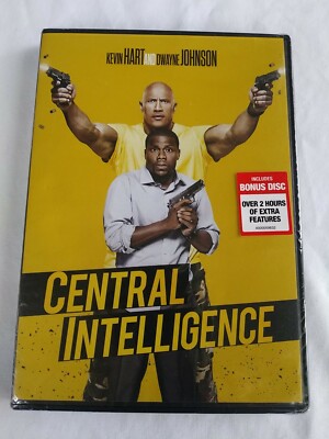 Central Intelligence (DVD, 2016 Widescreen) Kevin Hart NEW Sealed Free Ship !!!