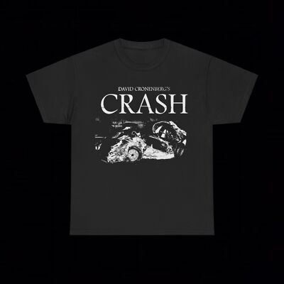 David Cronenberg's Crash T Shirt 1996 vintage horror drama movie