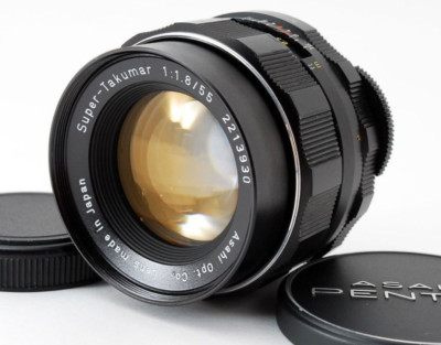'' Exc+5 ''Asahi Pentax Super Takumar 55mm f/1.8 MF Lens M42 Mount From Japan #270