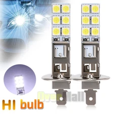 2x H1 LED Headlight Bulbs Kit High / Low Beam 6000K Super Bright White Lights