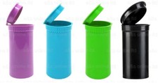 13/19 Pop Top Squeeze Pot Container Smell Proof Child Proof Multicoloured