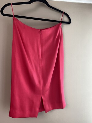 Escada Pink Silk Skirt - Size 34 / S