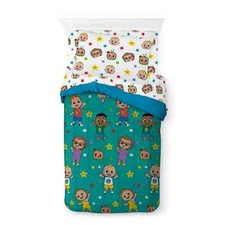 Cocomelon "JJ and Friends" Kids Reversible Bed Set-W8376385822