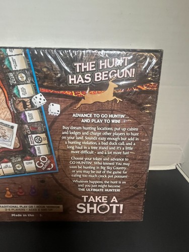 New Hunting-Opoly The Hunt Has Begun Board Game-USA-Factory Sealed - Picture 6 of 7